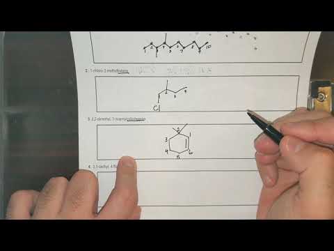 Drawing Organic Compounds From IUPAC Nomenclature