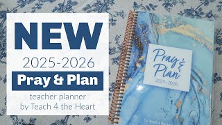 Pray and Plan Teacher Planner 2025-2026