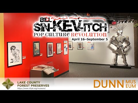 Bill Sienkiewicz Exhibit Dunn Museum Libertyville Illinois