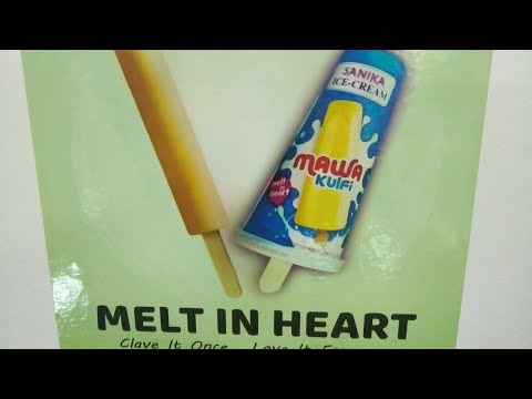 Dil ♥ deewana melt in the heart ♥ sanika ice cream KULFI AAJKUCHTOOFANIFOODI