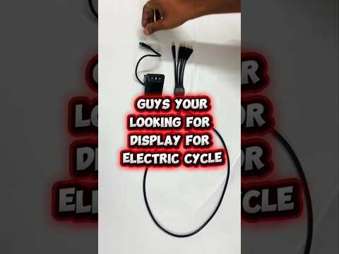 Electric Cycle pro Display(G51) product demo video