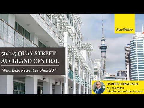 56/145 Quay Street, Auckland Central, Auckland, 1 bedrooms, 1浴, Apartment