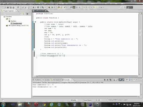 Java Tutorial 2 Creating And Printing Data