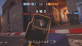 なめくじAIMやで？＜レインボーシックスシージ＞