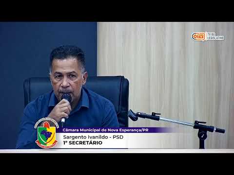 5ª Sesão Ordinária da Câmara Municipal de Nova Esperança
