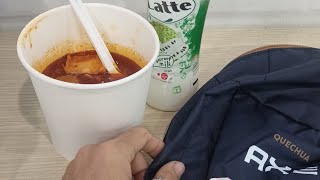 Hôm qua ăn hotpot Circle K còn được tặng túi đeo quá đã!#amazing #food #review #monngon #mukbang
