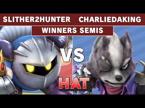 HAT 100 - Charliedaking (Wolf) Vs. Slither2Hunter (Meta Knight) Winners Semis - Smash Ultimate
