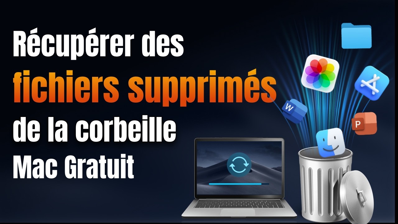 Récupérer les fichiers supprimés de la corbeille Mac
