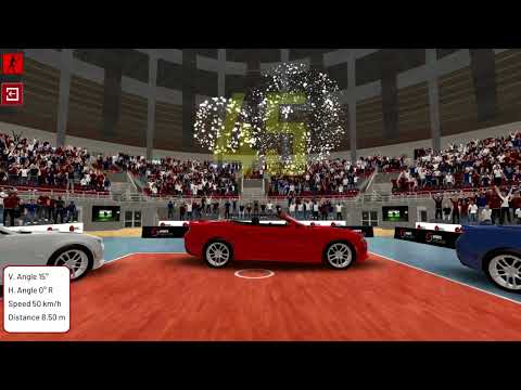 Sports Simulator - Kick Volleyball - Sports Car Challenge