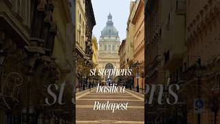 St. Stephen's Basilica, Budapest : Interior and exterior marvellous architecture  #travel #europe