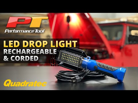 Performance Tool LED Drop Lights Review - Corded & Rechargeable