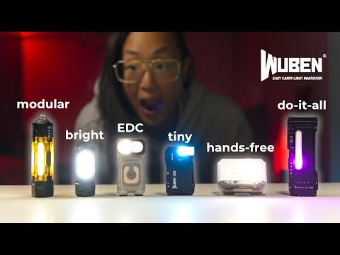 I Tested 6 Wuben Flashlights So You Know Which to Buy: X4, X3, G5, H4, E7, E8