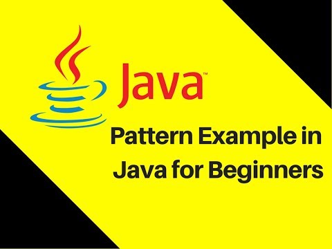 Learn 5 11 Pattern Example in Java for Beginners Tutorial | Lecture ...