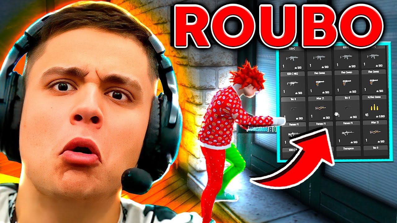 ROUB@NDO CASAS no GTA RP! (Paulinho o LOKO)