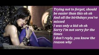 Demi Lovato - Shouldn&#39;t Come Back (Lyrics On Screen) HD