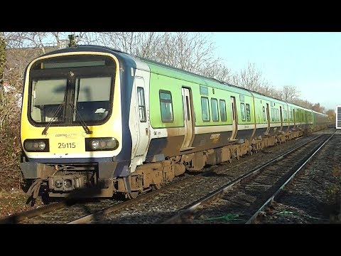 Irish Rail 29000 Class Commuter Train 29115 - Donabate Station, Dublin