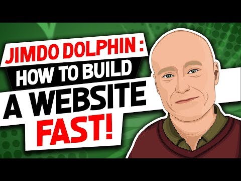 Jimdo Dolphin – How to Build a Website Fast!
