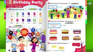 Everybody up 1   Unit 3   Birthday party   Lesson 1   Numbers