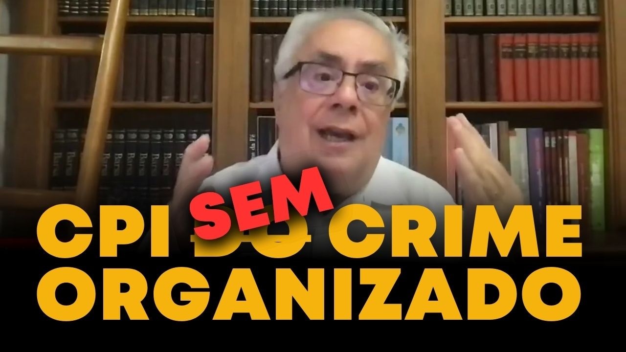 Alessandro Vieira e o relatório da CPI do crime organizado sem citar o crime organizado