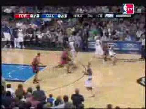 Dirk Nowitzki big appearance vs toronto raptors