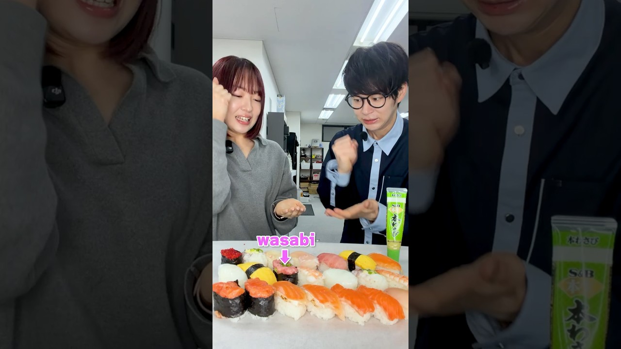 寿司食べようrockpaperfoodchallenge✊✌️✋#part1