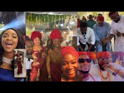 50 Prominente: Destiny Etiko, Lizzy Gold, Mercy Johnson, Storm, Sammylee Nnamdi – Hochzeitsempfang