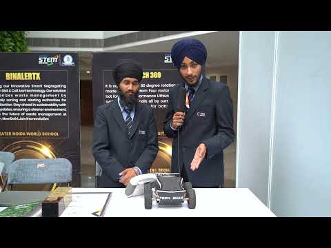 Students Showcase Robo Car Innovation at India STEM Summit & Awards | Innovation Challenge