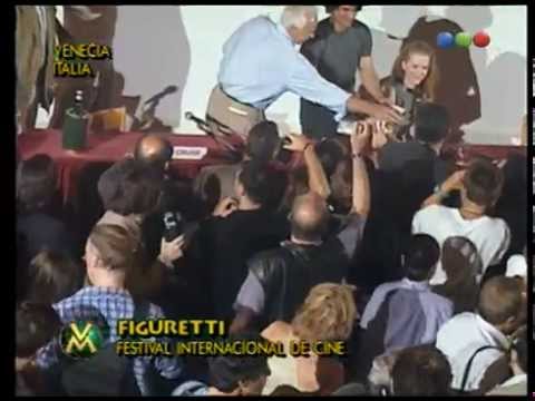 Figuretti se infiltra en festival de cine de Venecia - Videomatch 99