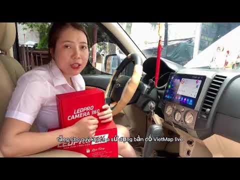 Lắp màn hình Ledpro2k liền camera360 cho Ford Everest giá tốt tại Đồng Nai
