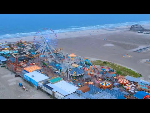 Wildwood Boardwalk Drone Tour 2020
