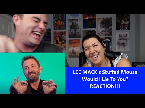 Americans React Lee Mack's Stuffed Mouse - Would I Lie To You? REACTION!