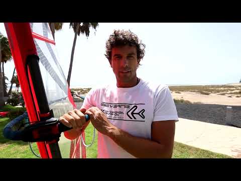 Rigging and tuning the Severne FoilGlide 2 - with Matteo Iachino