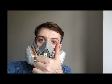how to assemble 3M 6200 respirator (do positive/negative e-checks)