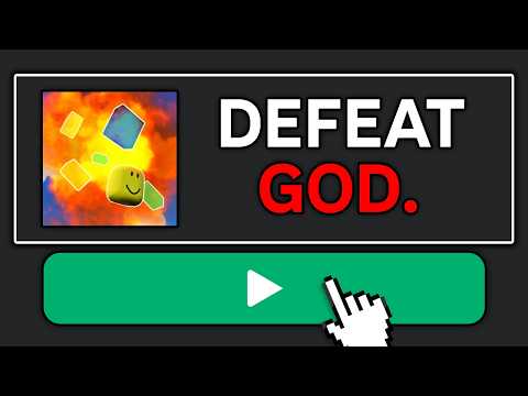 YOU HAVE 1 MINUTE TO BEAT THIS ROBLOX GAME...