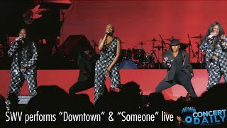 SWV performs &quot;Downtown&quot; &amp; &quot;Someone&quot; live; Summer Block Party Tour Baltimore