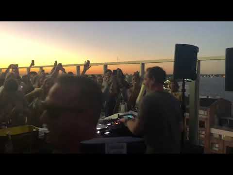 Nick Warren sunset rooftop set