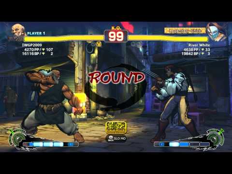 IWGP2009 (GK) vs River White (VE) | SSF4: Arcade Edition PC - Ranked Match