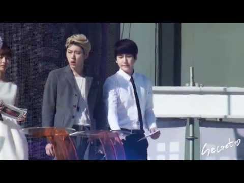 140906 마이크 놓고 나온 규현잌ㅋㅋㅋ ㅇ0ㅇ!!  (KYUHYUN)