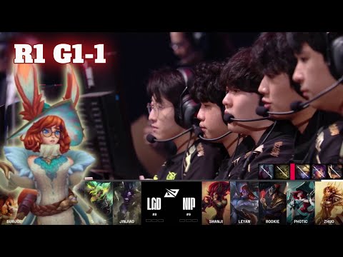LGD vs NIP - Game 1 | Round 1 S14 LPL Summer Playoffs 2024 | LGD Gaming vs Ninjas in Pyjamas G1 full