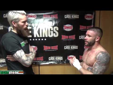 Ivo Clinch Post Fight Interview at Cage Kings Dublin