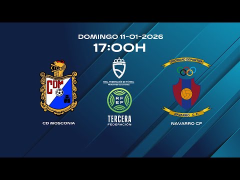 C.D. Mosconia  🆚 Navarro C.F. Alusin Solar     3ª Federación Grupo II Jornada 17 Temp 25/26