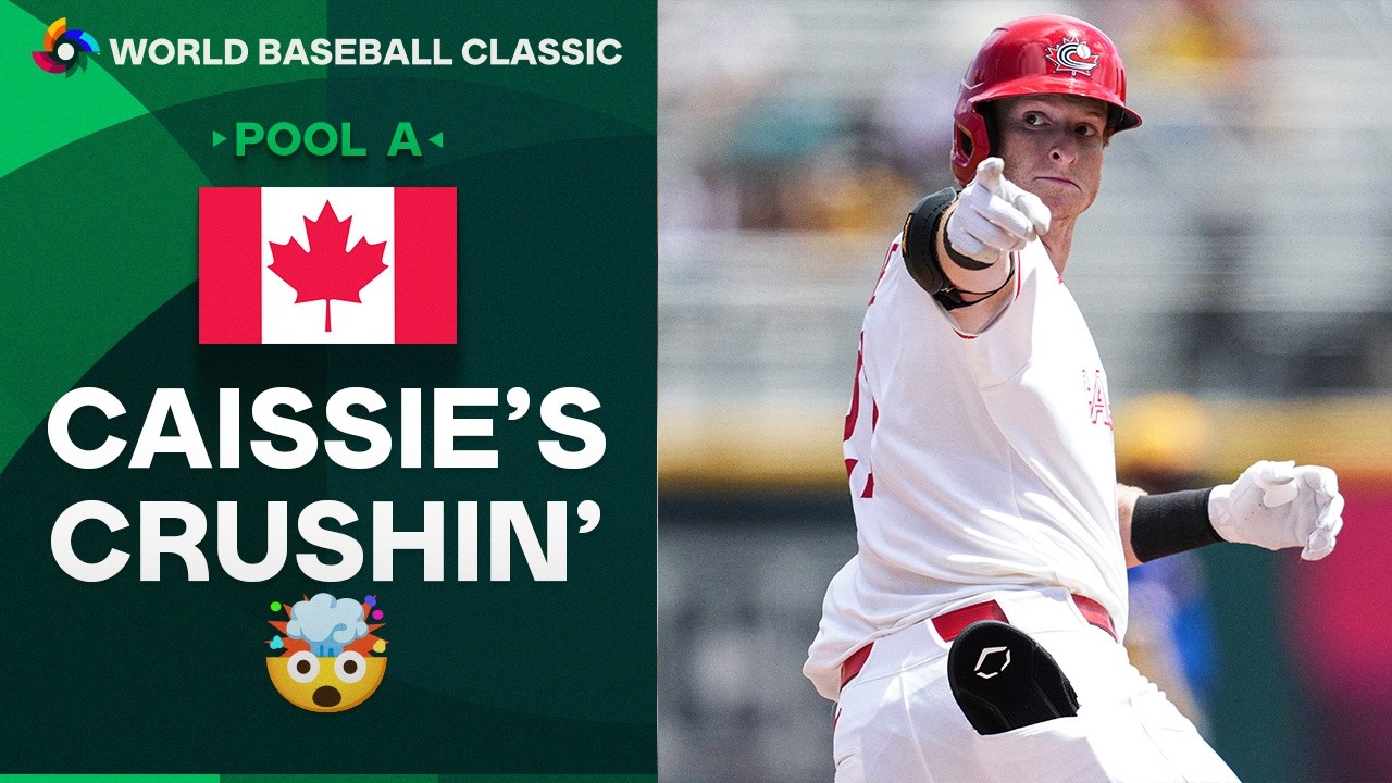 O CANADA! Owen Caissie SLAMS a home run for Team Canada! 🇨🇦 | World Baseball Classic