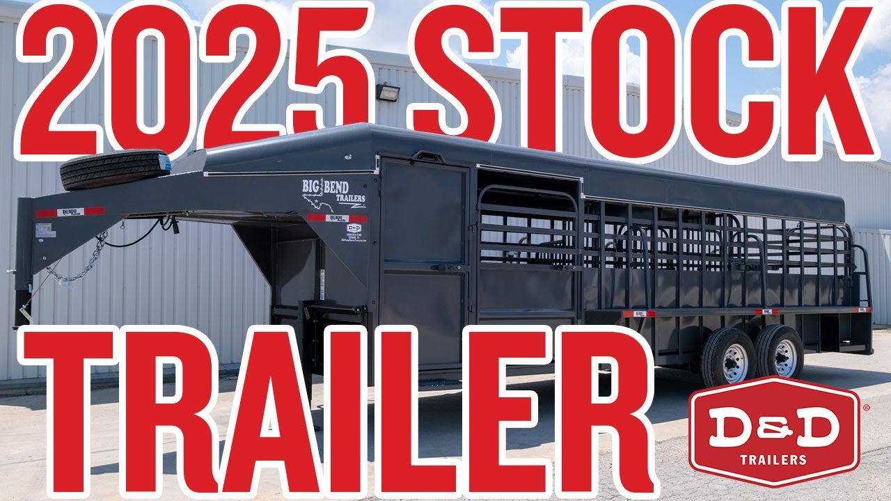 2027 Big Bend Trailers 24' Trainer Tack Combo Stock Trailers