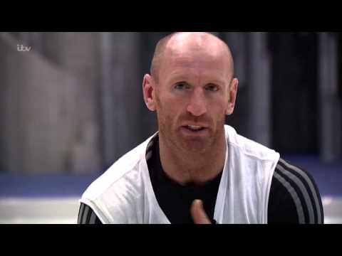 Gareth Is Struggling With This Weeks Lifting - Dancing On Ice