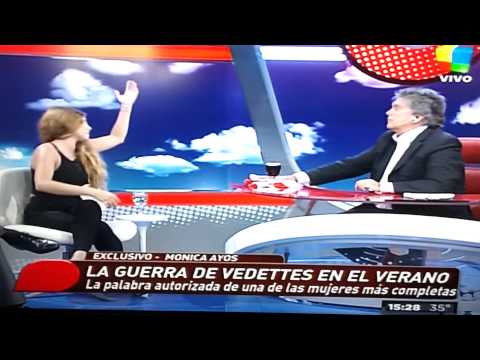 Mónica Ayos en Intrusos. [23-12-2013]