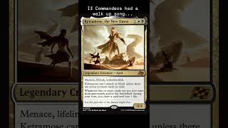 If Commanders Had a Walk Up Song #mtg #cmdr #commander #edh #mtgedh