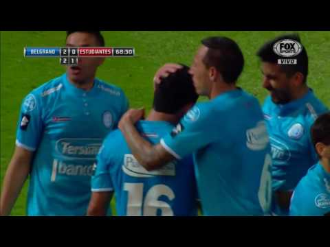 Gol de Claudio Bieler - Belgrano 2 Estudiantes 0 Copa Sudamericana
