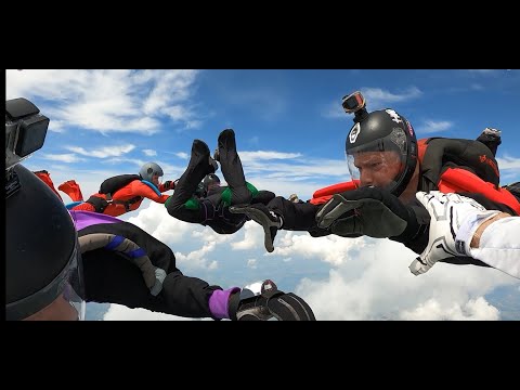 SKYDIVE 11 POINT 9 WAY SOMEWHERE OVER NORTH TEXAS