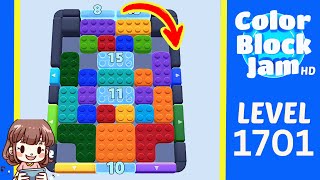 Solution du Niveau 1701 de Color Block Jam