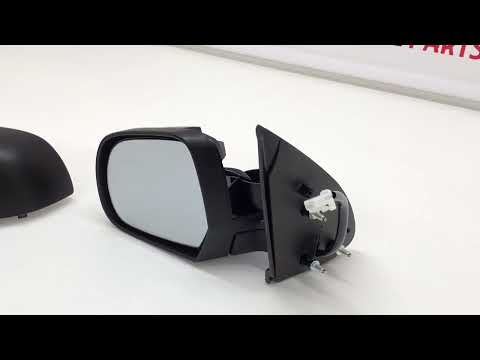 Fits Nissan Micra 2013-2017 Door Wing Mirror Electric Heated Type With Primed Cover Passenger Side video